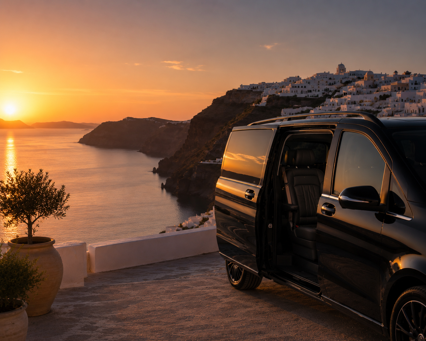A smoother way to move around Santorini